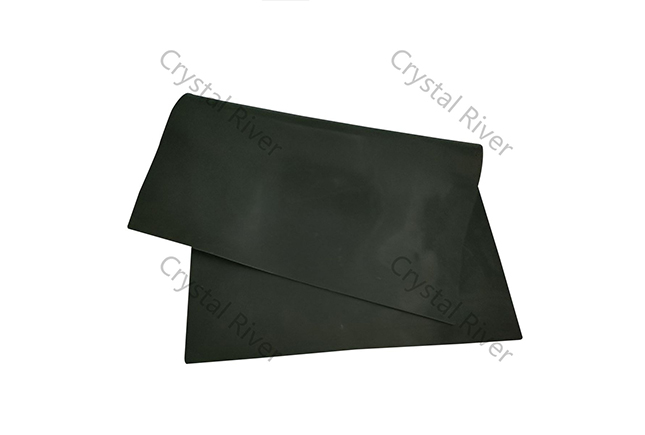 Influence on adhesive backing of thermal conductive silicon film